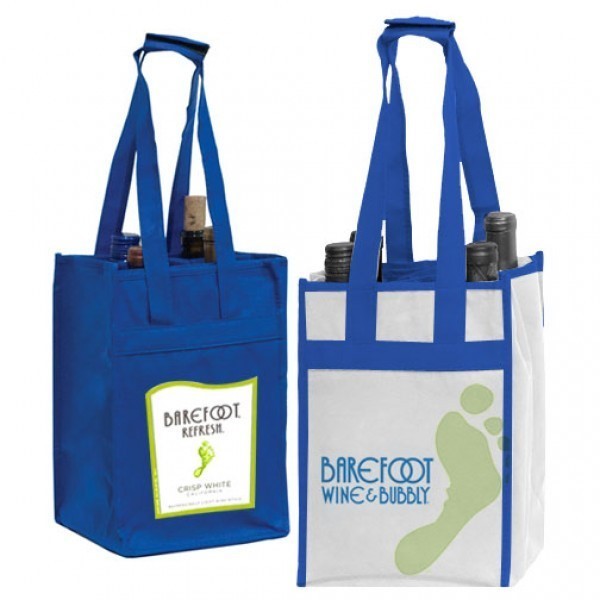 Reusable Wine Totes With Logo